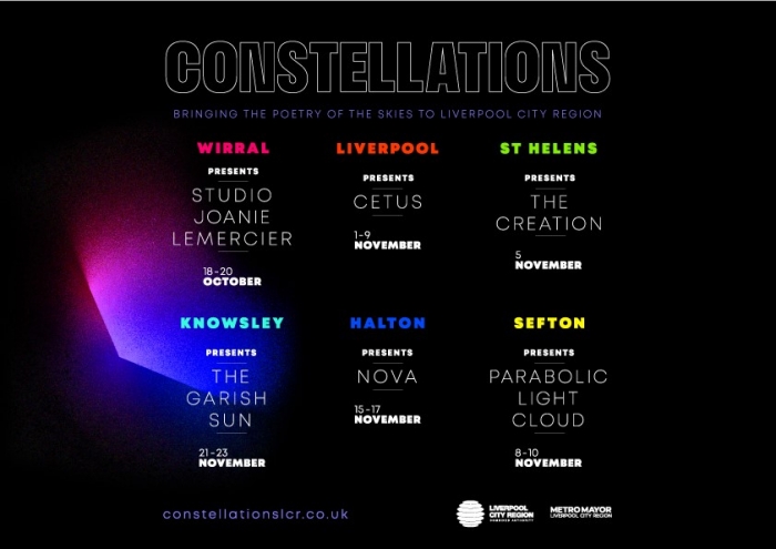 Constellations to come to earth and light up Liverpool City Region