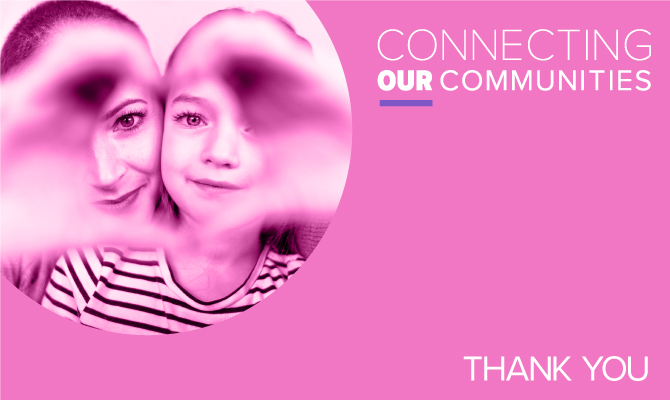 Connecting our Communities: Thank You