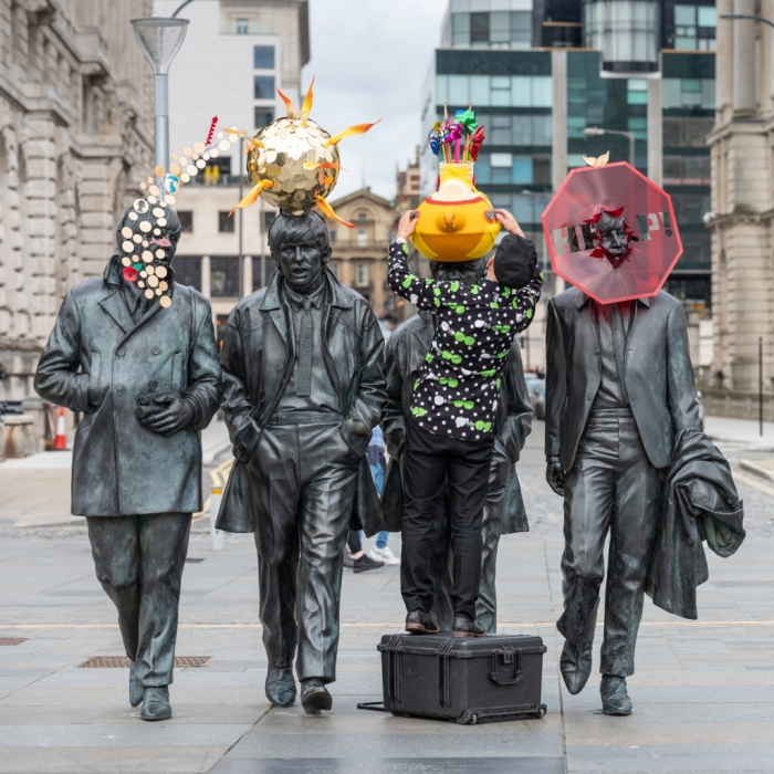 More Liverpool statues receive an artistic transformation