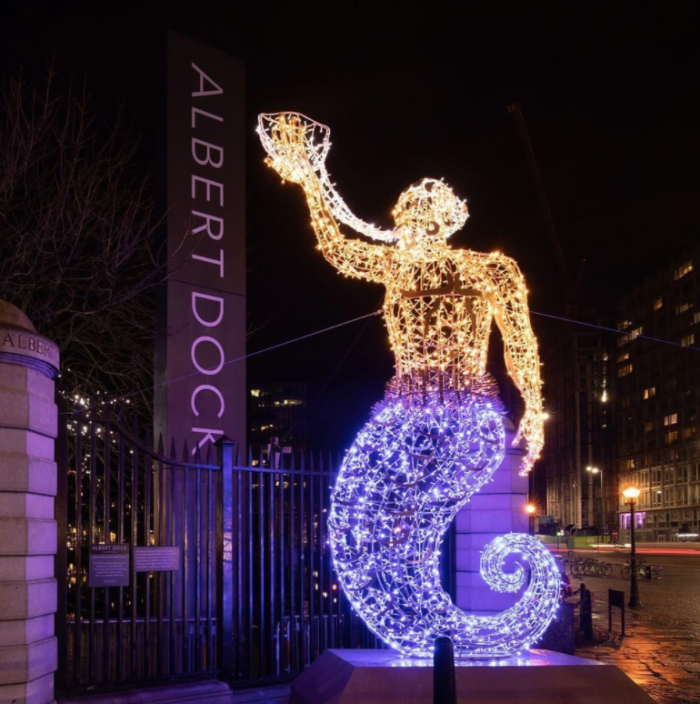 Liverpool’s Brightest Light Trail Returns to the Dock 