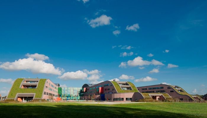 alder hey hospital external against a blue sky