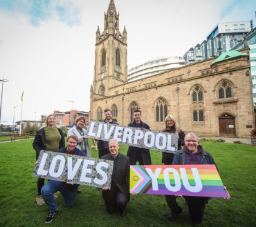 Civic & faith leaders unite with LGBT+ community to show “Liverpool Loves You”