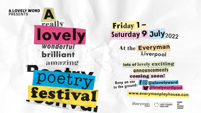 Full Line Up announced for A Lovely Poetry Festival!