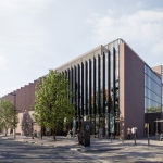 artists impression of the new shakespeare north playhouse