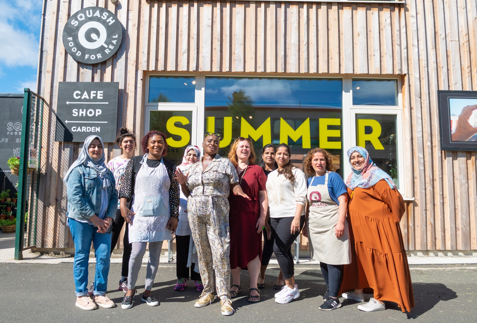 Andi Oliver patron of Squash Liverpool Culture Liverpool