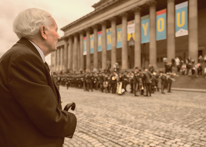 Armed Forces Day on St George's Plateau in Liverpool in 2017