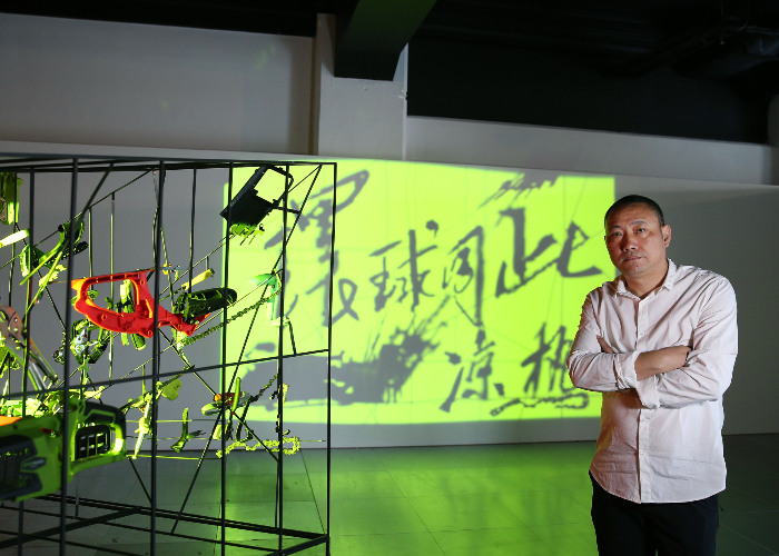 China Dream art installation in Cunard Building 2018