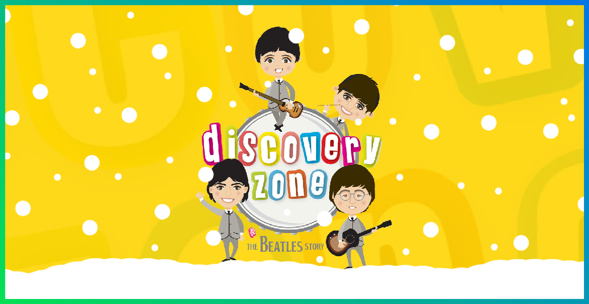 Artwork for The Beatles Discover Zone.