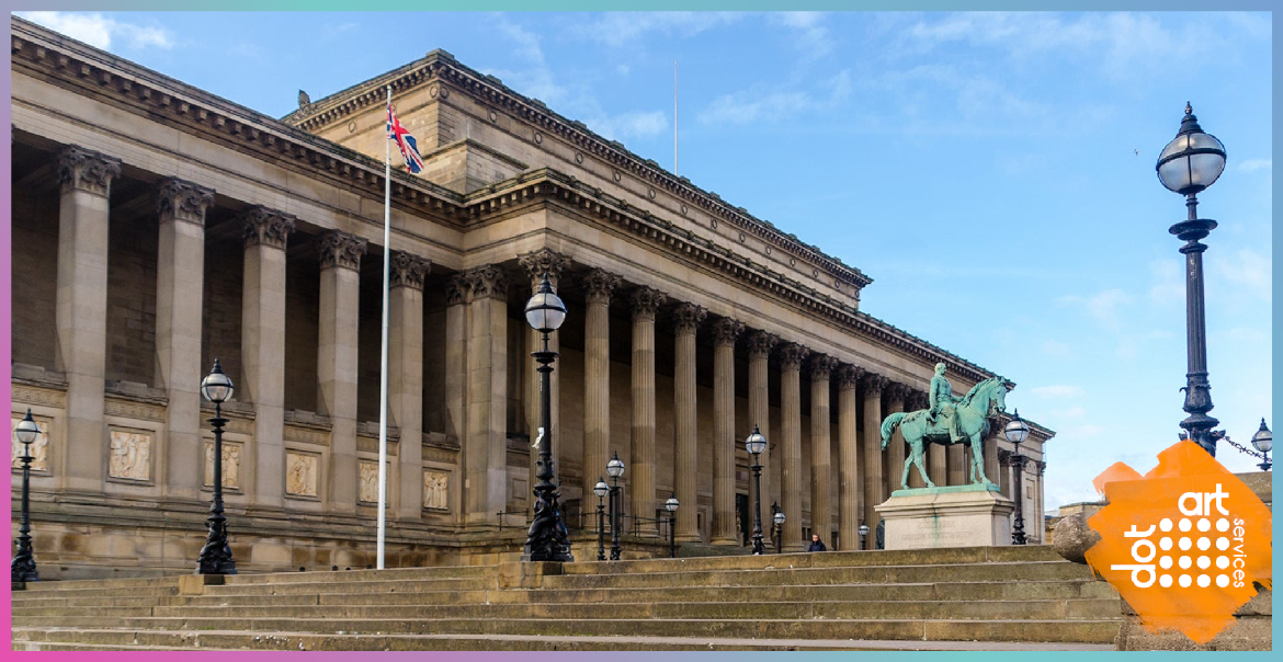 The exterior of St George's Hall.